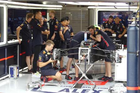 Alexander Albon - Red Bull - GP Belgien - Spa-Francorchamps - Formel 1 - Donnerstag - 29.8.2019