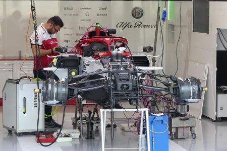 Alfa Romeo - GP Belgien - Spa-Francorchamps - Formel 1 - Donnerstag - 29.8.2019