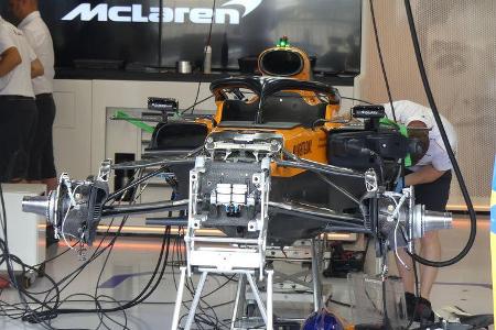 McLaren - GP Belgien - Spa-Francorchamps - Formel 1 - Donnerstag - 29.8.2019