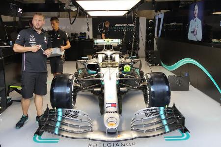 Mercedes - GP Belgien - Spa-Francorchamps - Formel 1 - Donnerstag - 29.8.2019