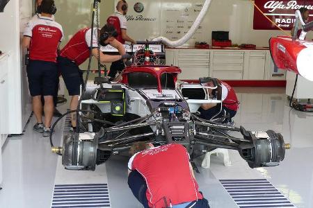 Alfa Romeo - GP Ungarn - Budapest - Formel 1 - Freitag - 2.8.2019