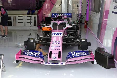 Racing Point - GP Ungarn - Budapest - Formel 1 - Freitag - 2.8.2019