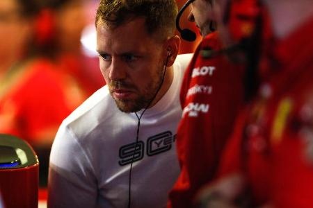 Sebastian Vettel - Ferrari - GP Ungarn - Budapest - Formel 1 - Freitag - 1.8.2019