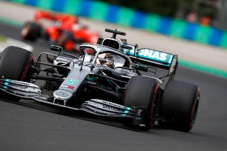Lewis Hamilton - Mercedes - GP Ungarn - Budapest - Formel 1 - Freitag - 1.8.2019