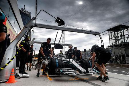 Valtteri Bottas - Mercedes - GP Ungarn - Budapest - Formel 1 - Freitag - 1.8.2019