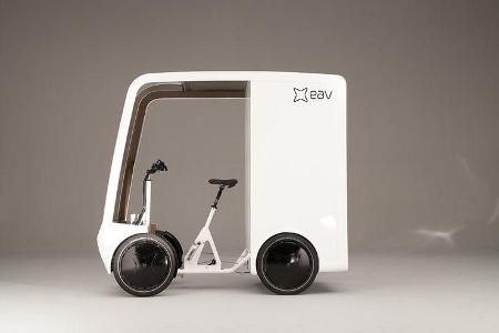 Electric Assisted Vehicles Limited (EAV) EAVan elektrisches Lastenfahrrad