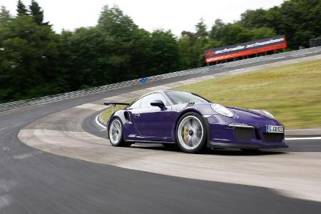 Porsche 911 GT3 RS, Seitenansicht