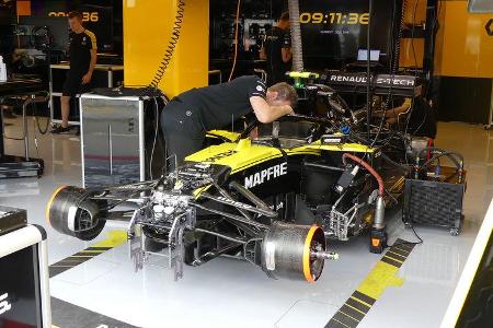 Renault - GP Ungarn - Budapest - Formel 1 - Freitag - 2.8.2019
