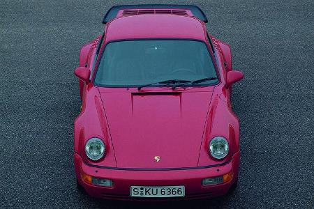 1991: Porsche 911 Turbo 3.3 - Das Topmodell anno 1991 - mit dem 320 PS-3,3-Liter-Motor des Porsche 930.