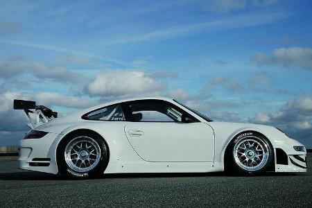 2008: Porsche 911 GT3 RSR - Der schnellste 911 ist ausschließlich für die Rennstrecke geeignet.