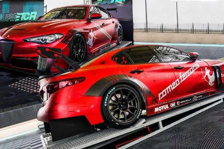 Alfa Romeo Giulia ETCR Furia Rossa Romeo Ferraris Tourenwagen Elektro