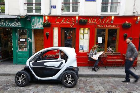 Renault Twizy, Seitenansicht