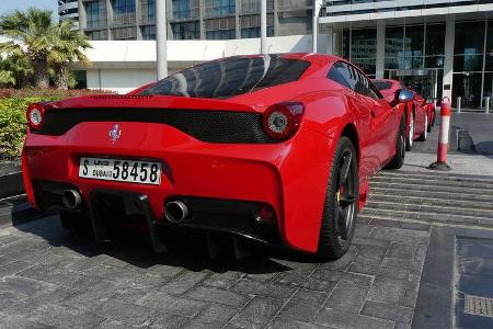 Ferrari 458 Speciale - Carspotting - GP Abu Dhabi 2019