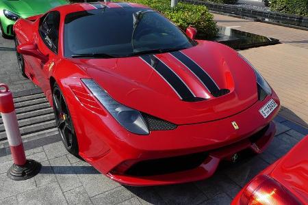 Ferrari 458 Speciale - Carspotting - GP Abu Dhabi 2019