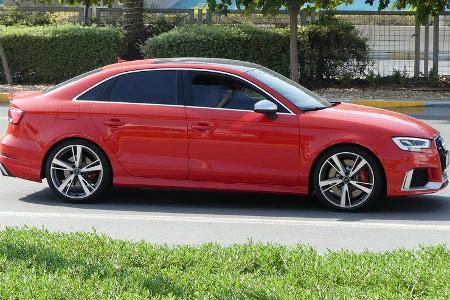 Audi RS3 Limousine - Carspotting - GP Abu Dhabi 2019