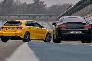 Mercedes-AMG A 45 S, Mercedes-AMG C 43 Coupe, Exterieur