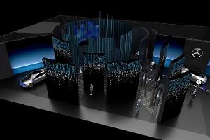 Daimler Mercedes Stand CES 2020