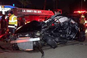 Honda Civic nach Tesla-Autopilot-Unfall