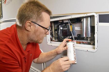 Reisemobile optimieren Kühlschrank austauschen