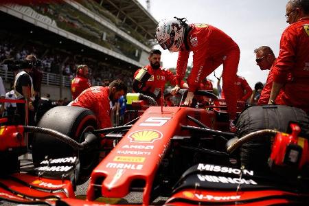Sebastian Vettel - Ferrari - GP Brasilien 2019