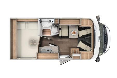 Carado Van V 132 Grundriss