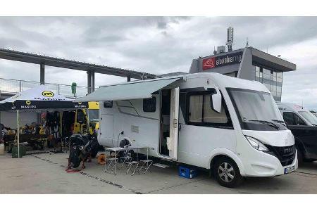 Dauertester Harry im Fahrerlager