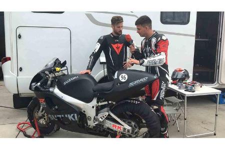 Dauertester Harry im Fahrerlager