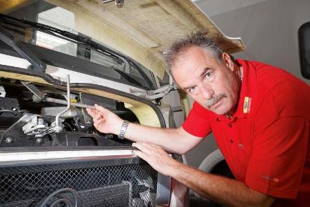 Euro Mobil Integra Line 690 HB mit Problemen bei der Wischeranlage