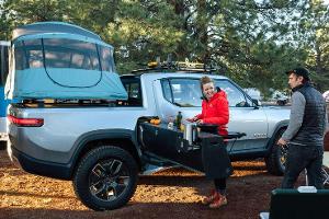 Rivian R1T Camping Küche
