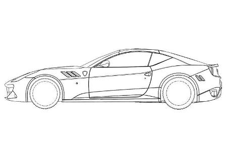 Ferrari FF Coupé Unikat Patentamtbilder