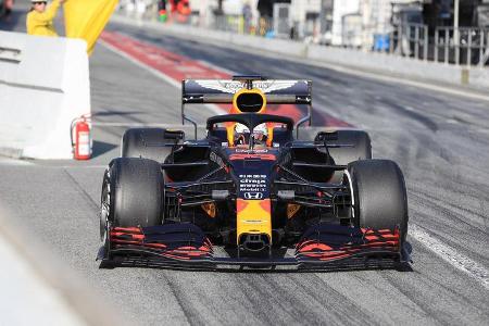 Max Verstappen - Red Bull - F1-Test - Barcelona - 19. Februar 2020