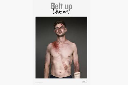 Anschnallen Kampagne Neuseeland