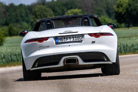 Jaguar F-Type Cabrio P300 Chequered Flag, Exterieur