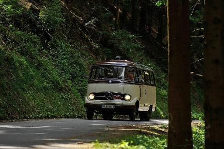 Paul Pietsch Classic 2013, Tag 2, Mercedes-Bus, mokla 0613