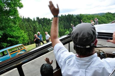 Paul Pietsch Classic 2013, Tag 2, Mercedes-Bus, mokla 0613