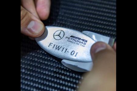 Mercedes W11 - F1 - Teaserbilder - 2020