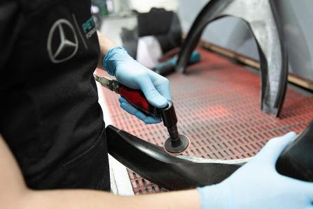 Mercedes W11 - F1 - Teaserbilder - 2020