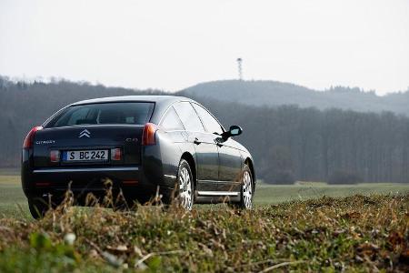 Citroën C6, Heckansicht