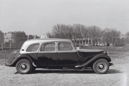 Citroën Traction Avant Familiale, Seitenansicht