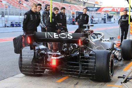Valtteri Bottas - Mercedes - F1-Test - Barcelona - 21. Februar 2020