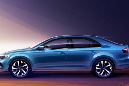 VW Polo Sedan Limousine Teaser