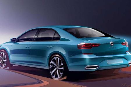 VW Polo Sedan Limousine Teaser