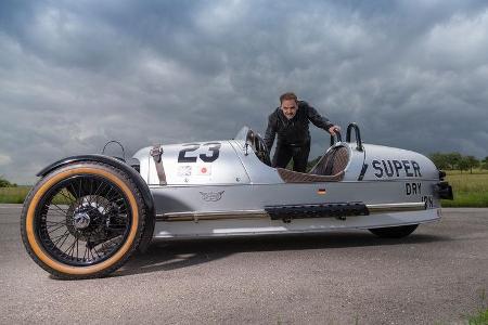 Morgan 3 Wheeler, Seitenansicht