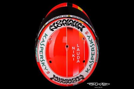 Sebastian Vettel - Lauda-Helm - GP Monaco 2019