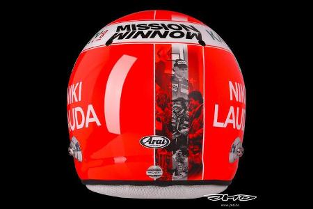 Sebastian Vettel - Lauda-Helm - GP Monaco 2019