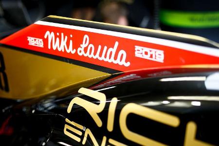 Haas - Lauda-Sticker - GP Monaco 2019