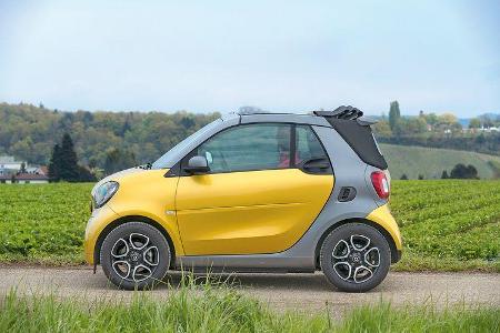 Smart Fortwo Cabrio, Seitenansicht
