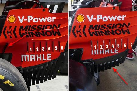 Ferrari - Technik - GP Spanien 2019