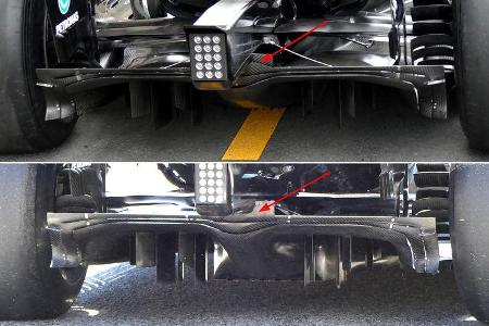 Mercedes - Technik - GP Spanien 2019