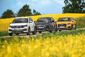 Audi Q2, DS 3 Crossback, VW T-Cross, Exterieur